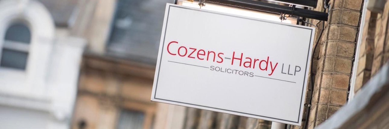 Cozens-Hardy LLP banner