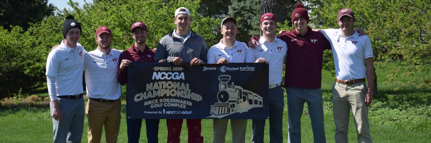 Virginia Tech Club Golf banner