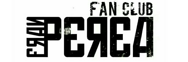 Fran Perea Fan Club banner