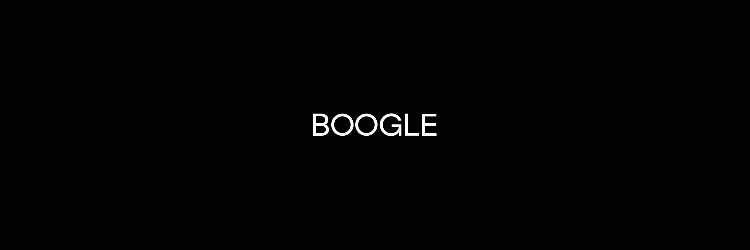 BOOGLE's banner