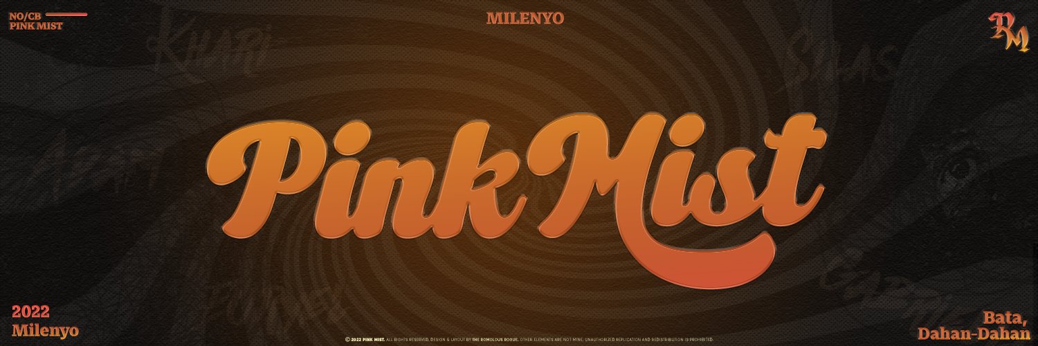 PINK MIST. banner