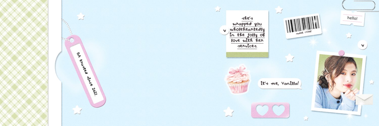 vanilla 🥛 FAST RESPON KE WA AJA banner