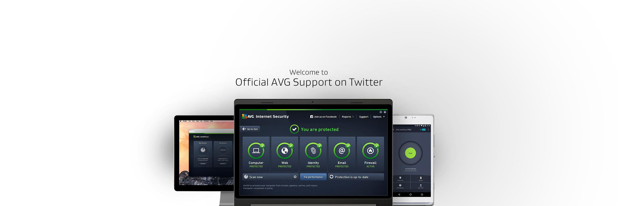 AVG Support banner