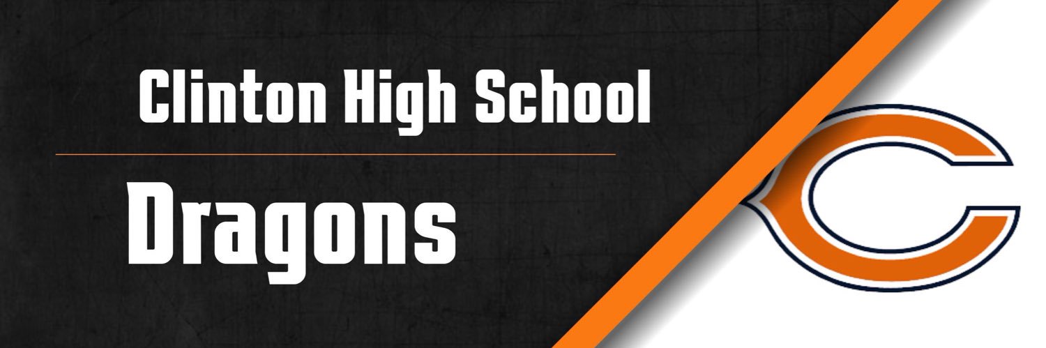 Clinton Dragons High School's banner