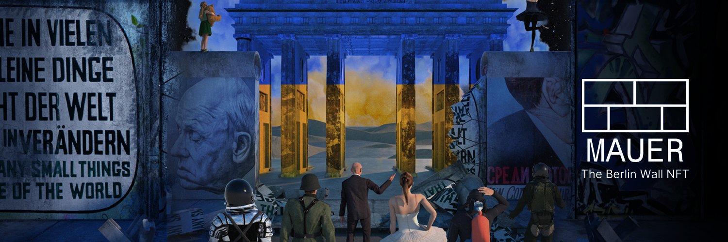 MAUER - The Berlin Wall NFT banner