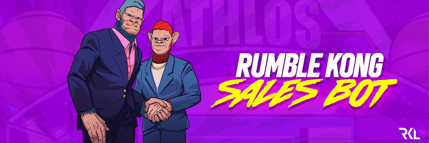 Rumble Kongs Sales Bot 🦍🤖 banner
