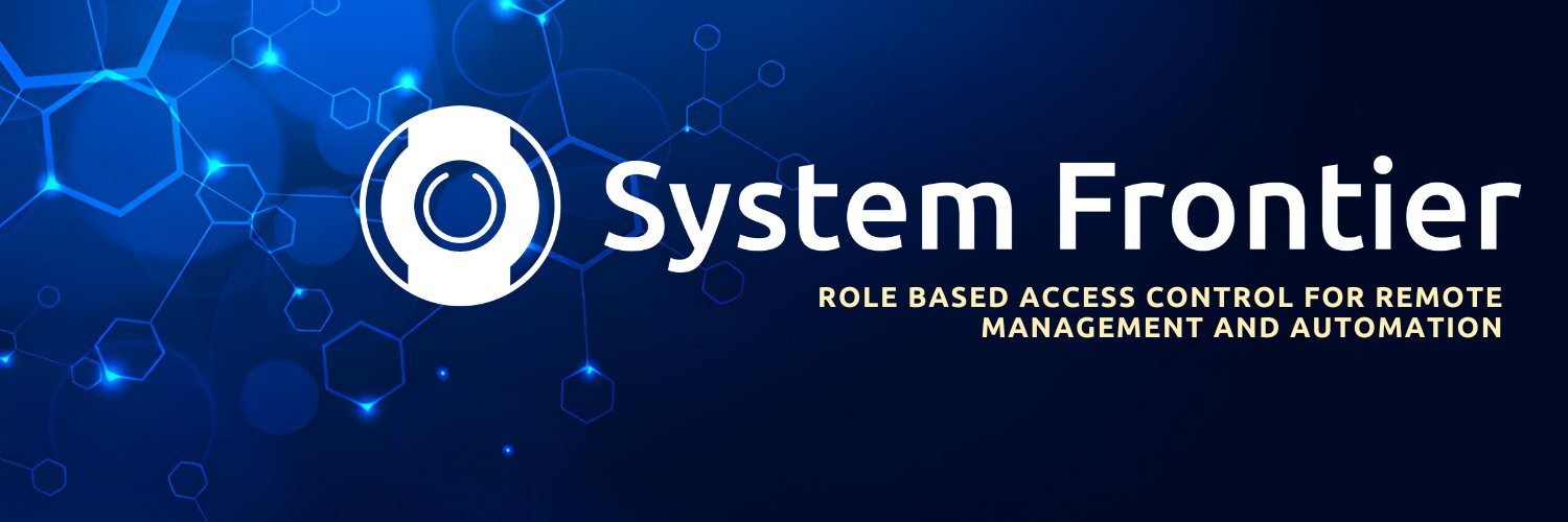 System Frontier banner