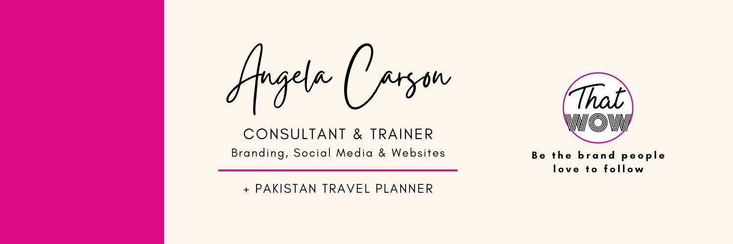 Angela Carson | Brand & Social Media Manager banner