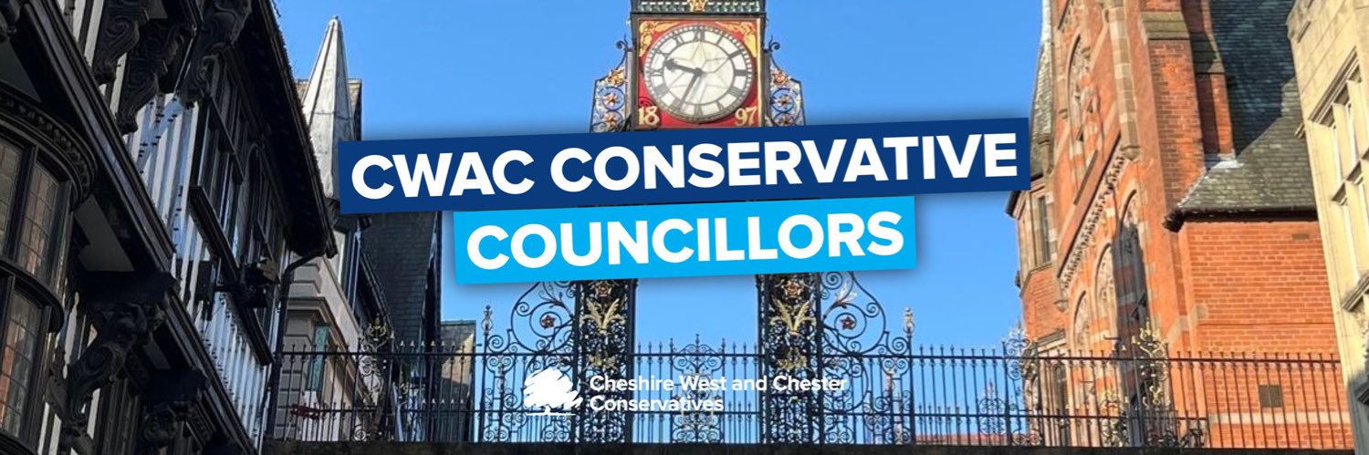 CWaC Conservative Councillors banner