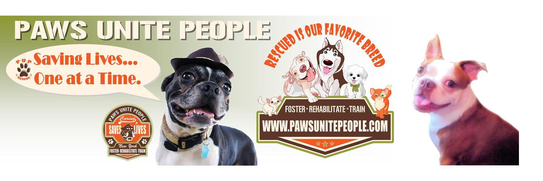 PawsUnitePeople banner