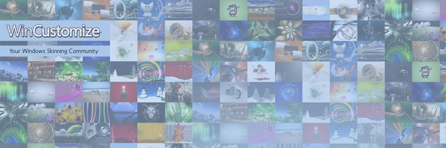 WinCustomize's profile banner image