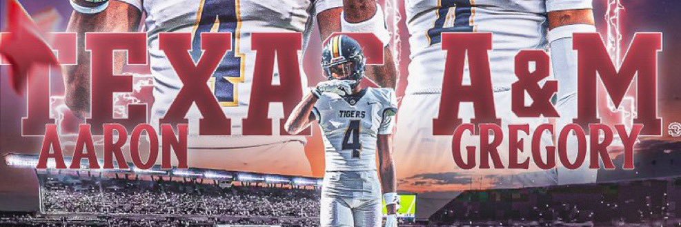 Aaron Gregory's banner