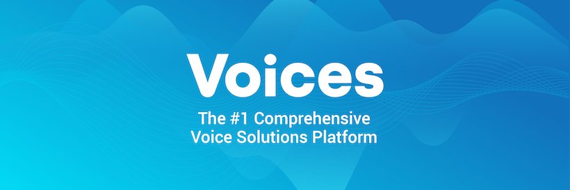Twitter banner for @voices