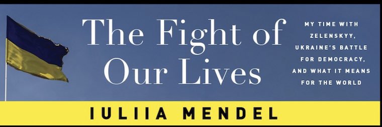 Iuliia Mendel's banner