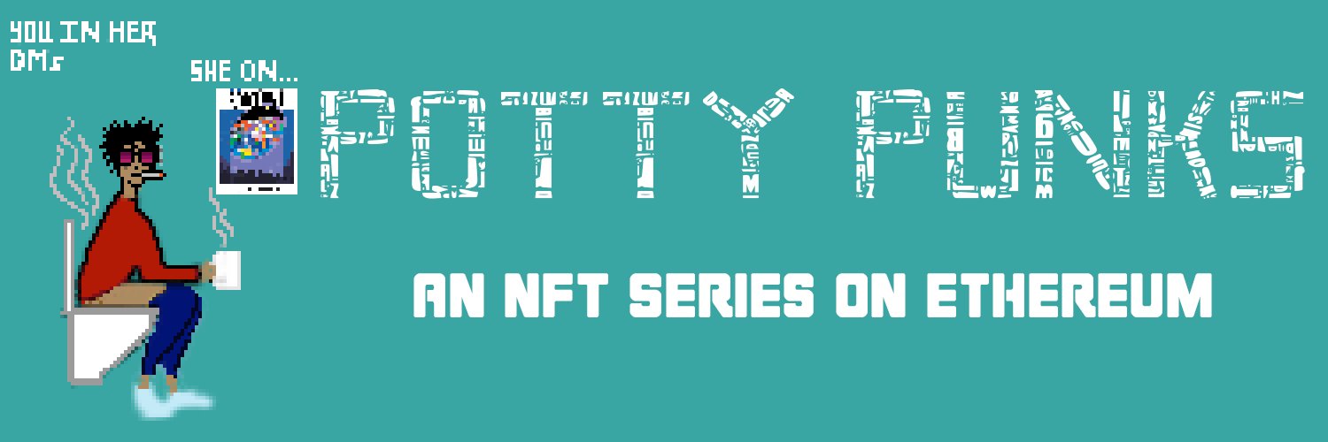 Potty Punks | Free Mint banner
