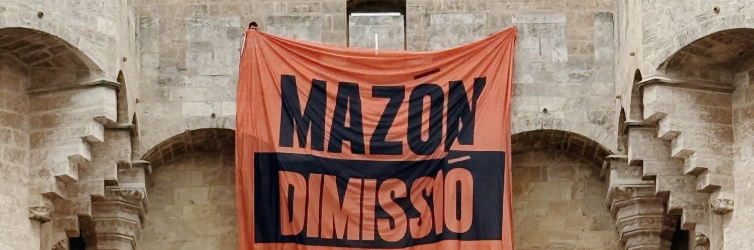 Compromís València's banner