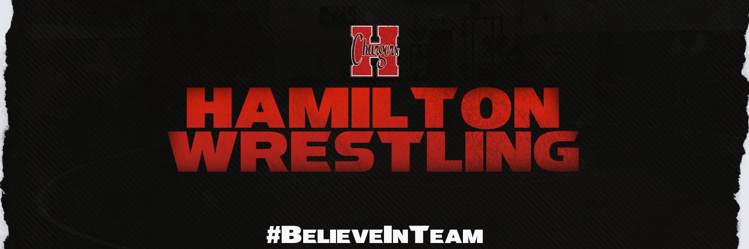 Hamilton Chargers Wrestling banner