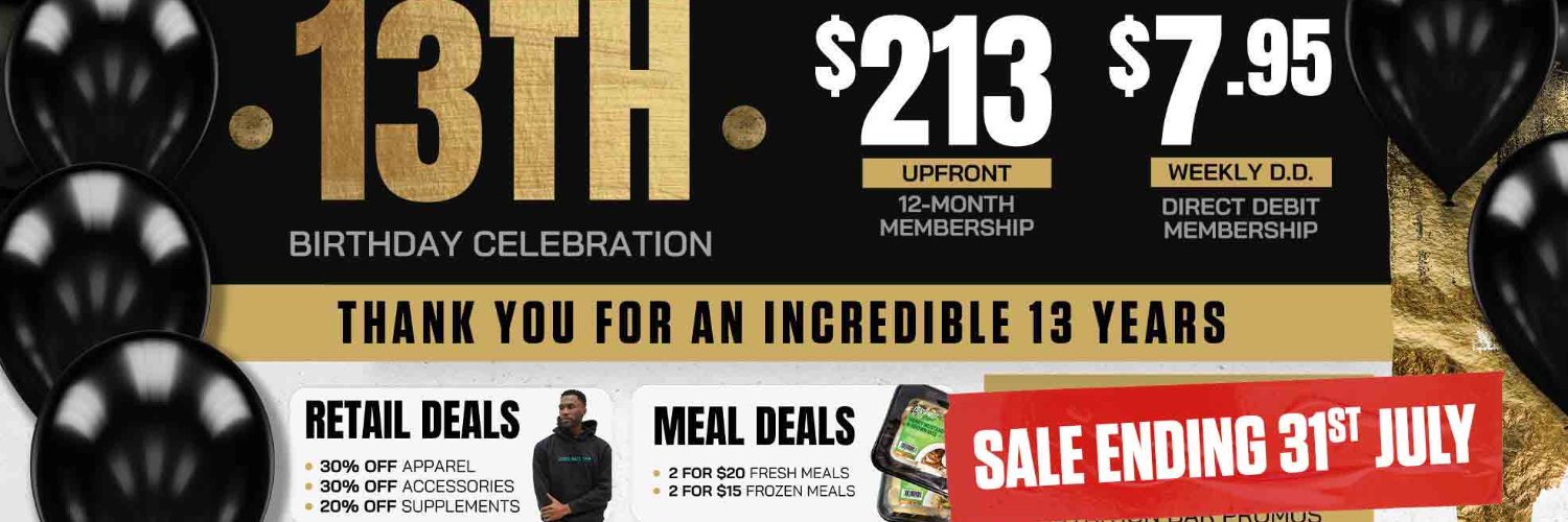 Derrimut 24:7 Gym banner