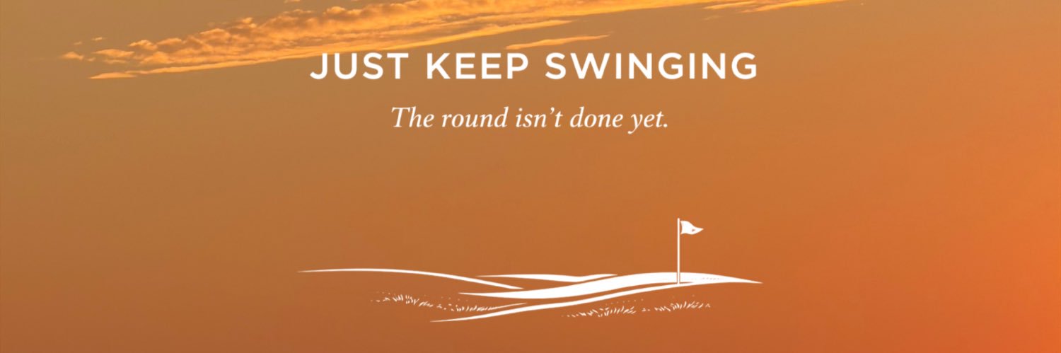 One Swing Away banner