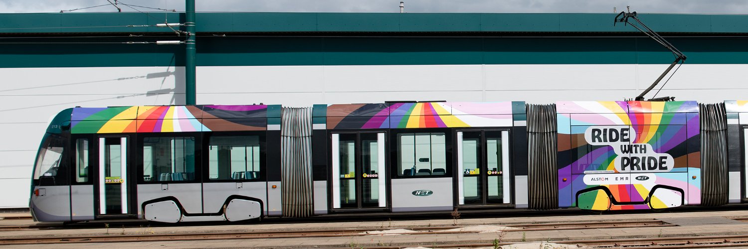 NET Nottingham Tram banner