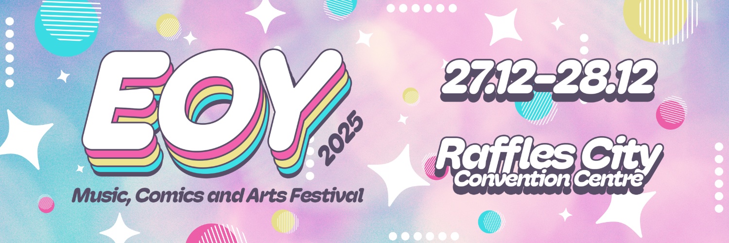 EOY Music, Comics and Arts Festival banner