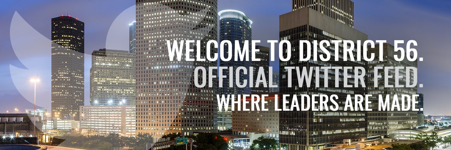 District56 Toastmasters banner