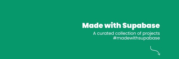 madewifsupabase Profile Banner