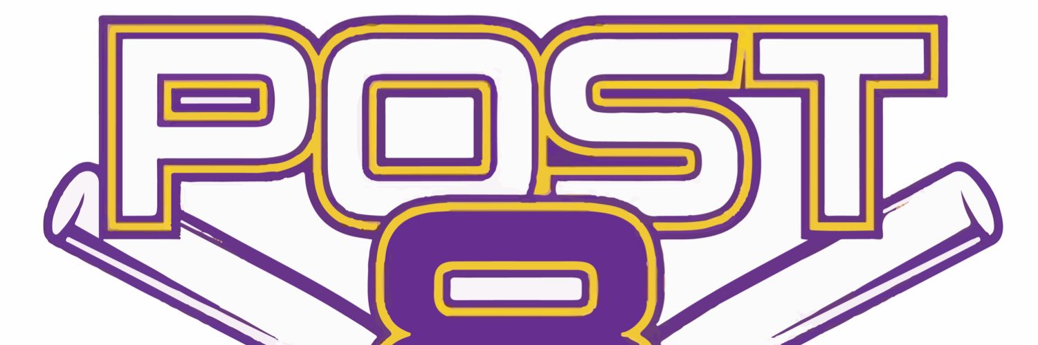 Post 8 Baseball banner