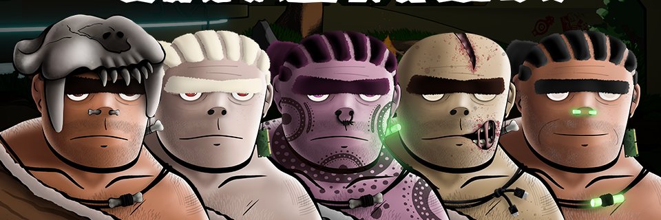 Cosmic Cavemen banner