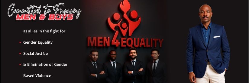 Men 4 Equality banner