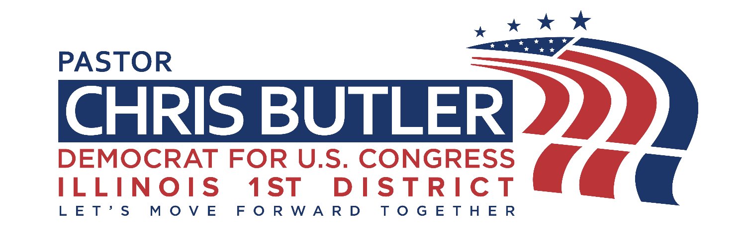 Pastor Chris Butler for Congress banner