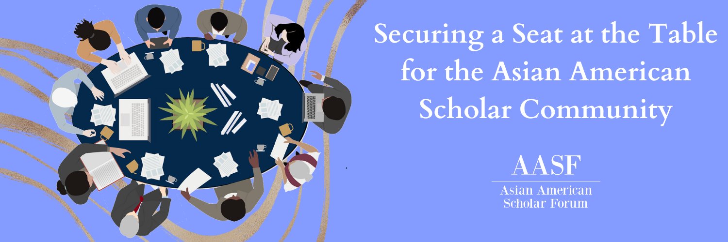 Asian American Scholar Forum's banner