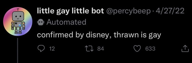 little gay little bot's banner