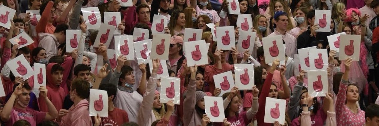 Bishop Chatard Student Section banner