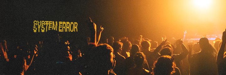 System Error's banner