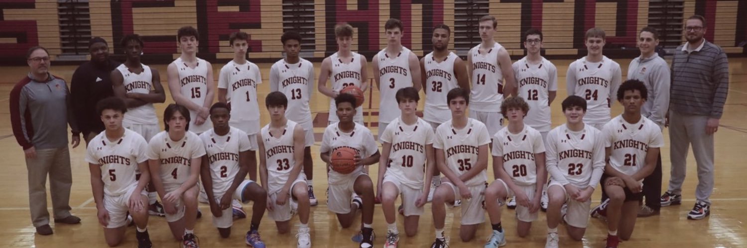 Knights Basketball banner