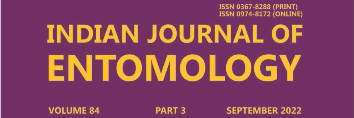 Entomological Society of India- IJE banner