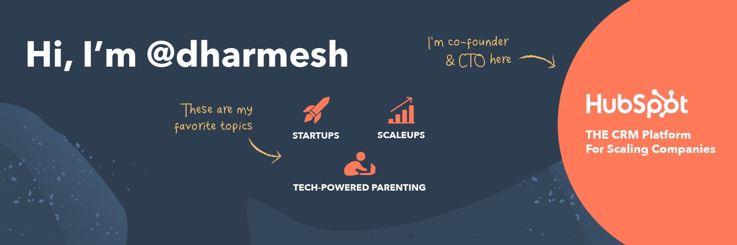 dharmesh's banner