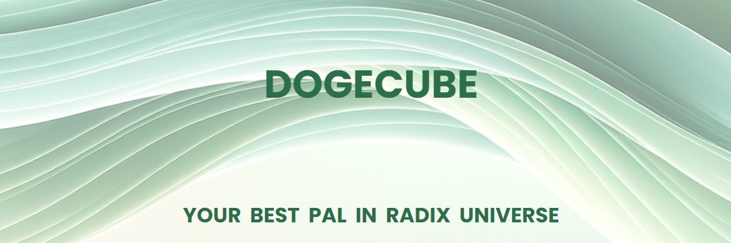DogeCube - the Radix dETF INDEX basket banner