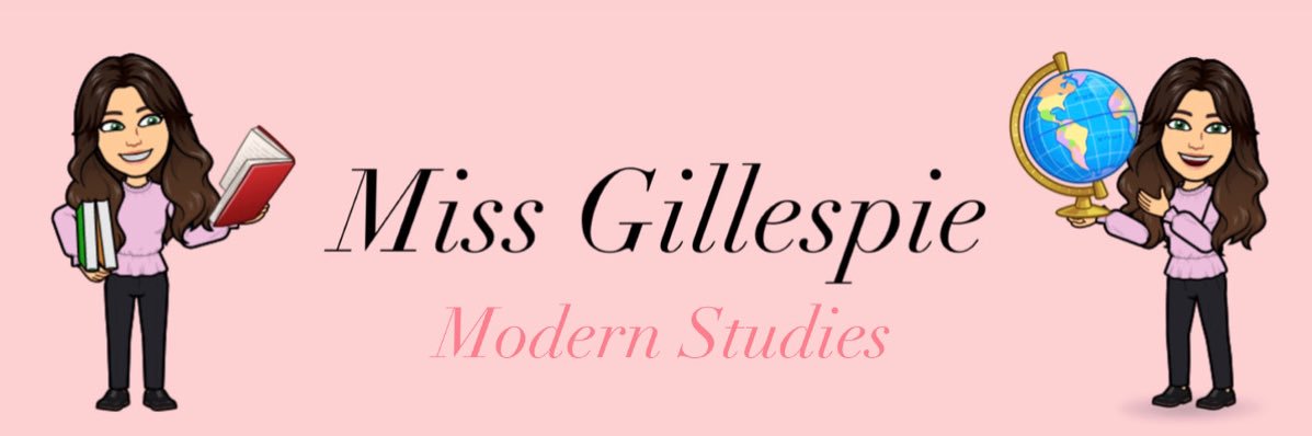 Miss Gillespie banner