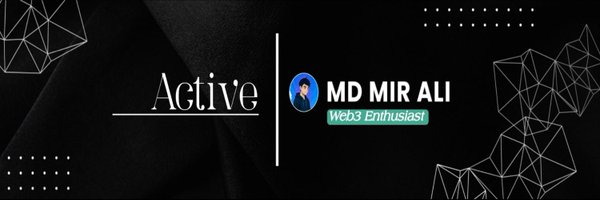 MDMirAli7 Profile Banner