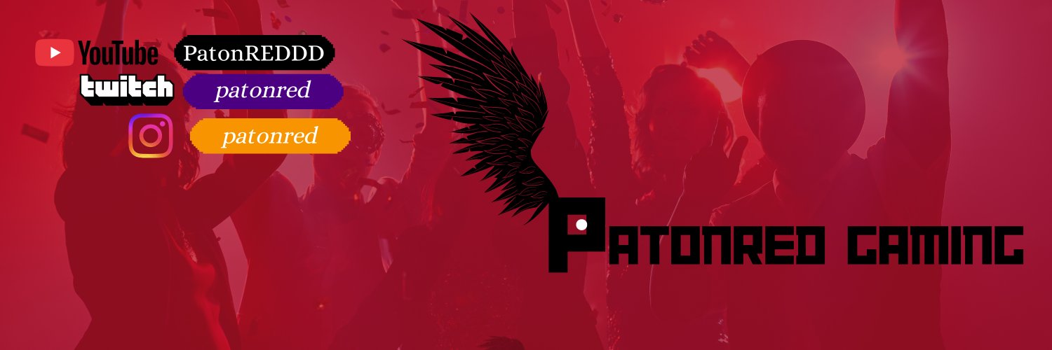 PATONRED GAMING banner