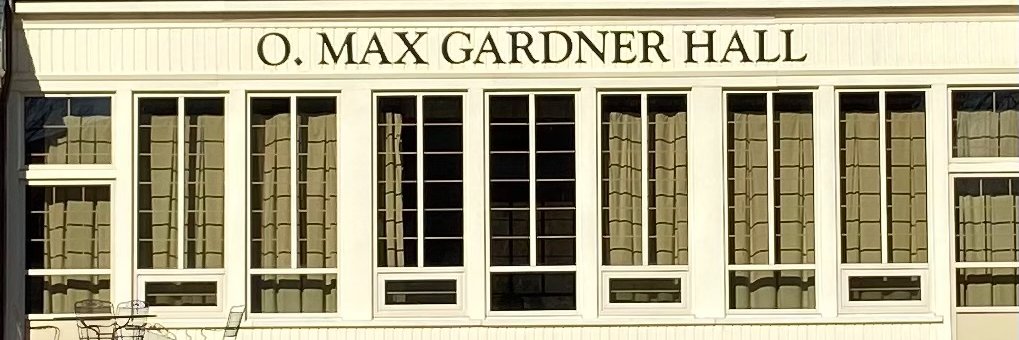 O. Max Gardner III banner