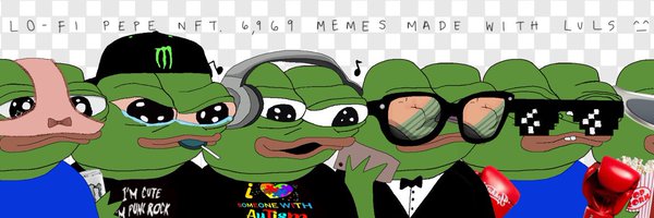 LO-FI PEPE NFT Profile Banner