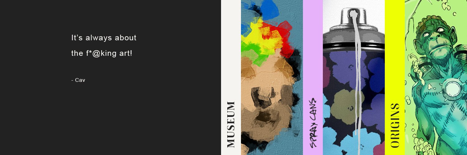 Museum | Ørigins | Spray Cans banner