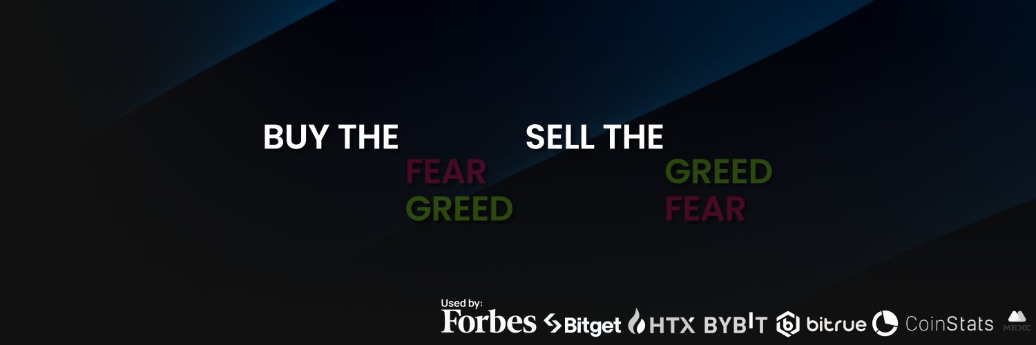 Crypto Fear and Greed Index banner