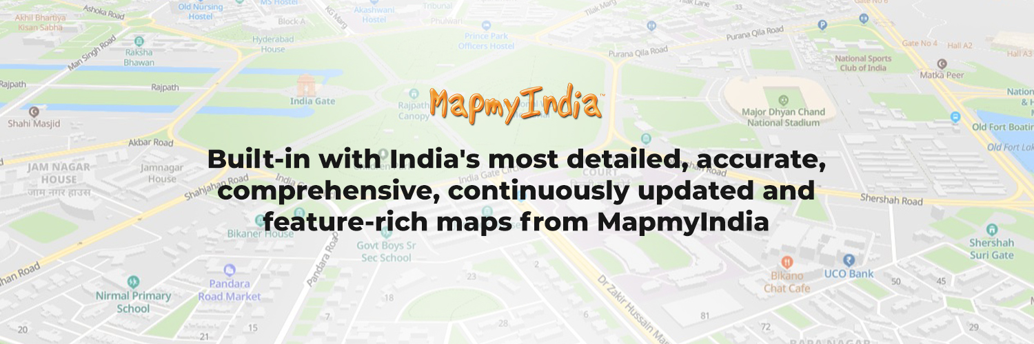MapmyIndia Maps banner