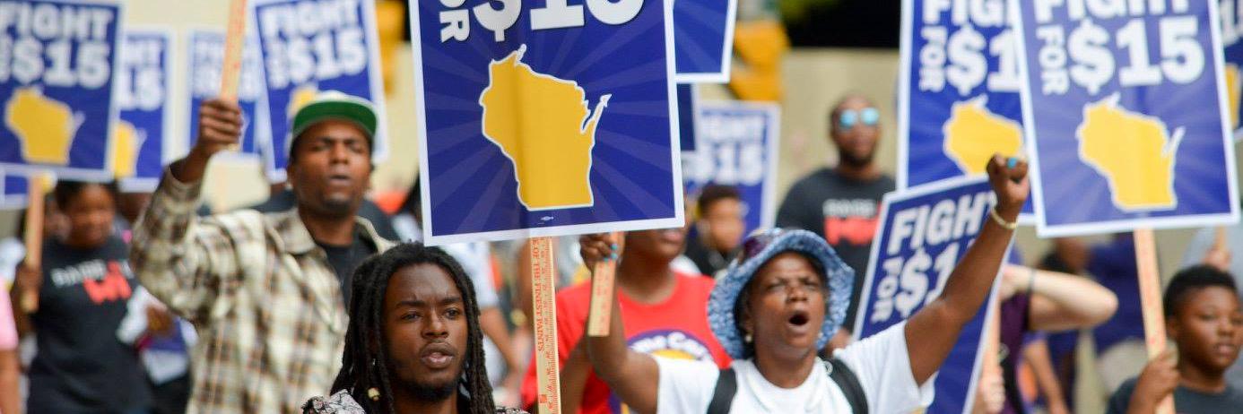 FightFor15WI banner