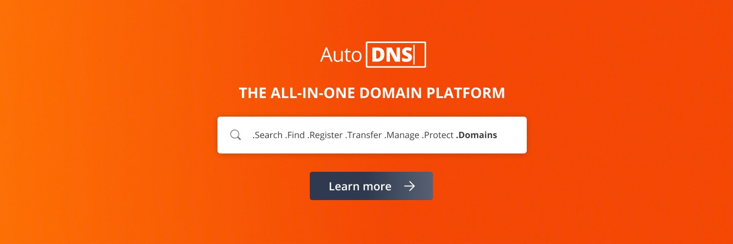 AutoDNS's profile banner image