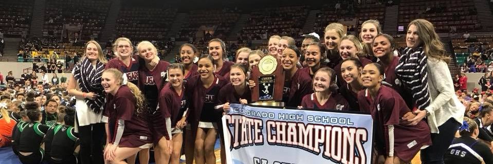 Cherokee Trail Cheer banner